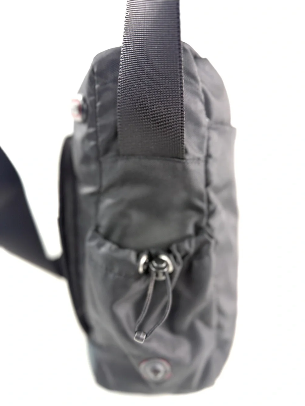 Tumi T-Tech Black Gray Ballistic Nylon Messenger Bag Business Travel Tech